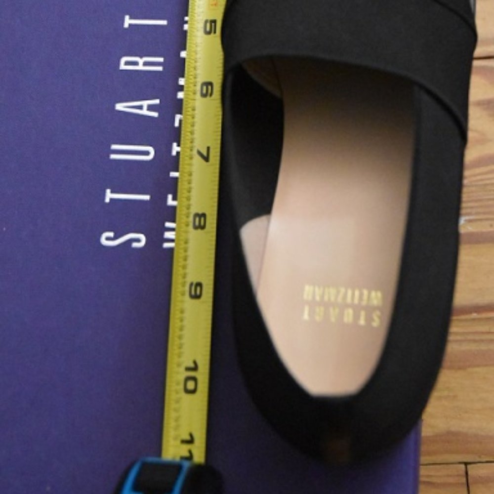 Stuart Weitzman, Black, W 8.5 - Picture 6 of 7